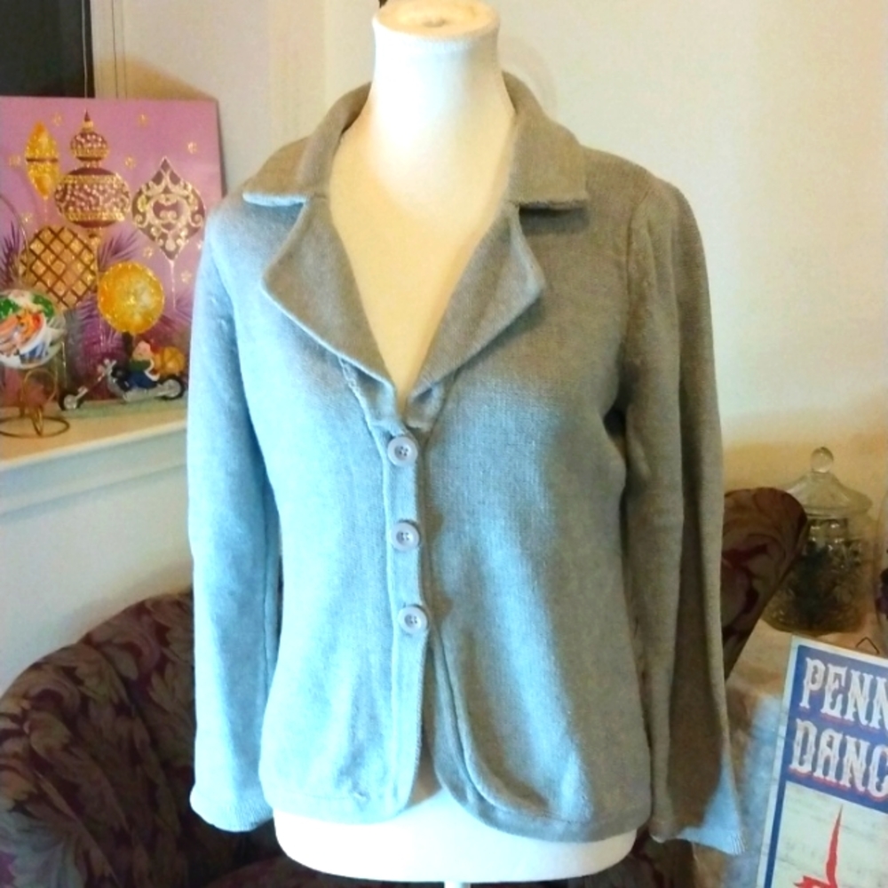 Cotton knit cardigan size small, Mercer Street Studio, GUC. Offer?